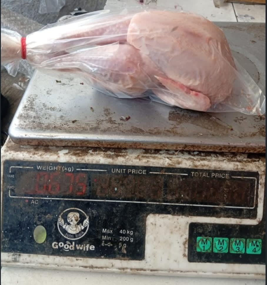 AYAM UTUH LENGKAP JEROAN