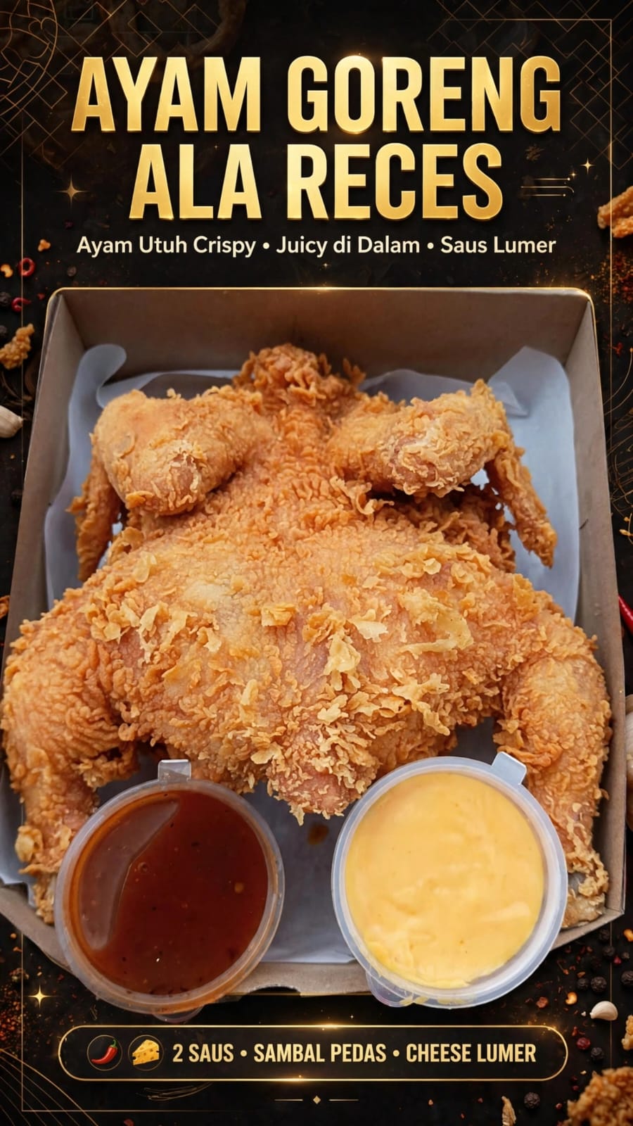AYAM GORENG CRISPY ALA RICHEESE