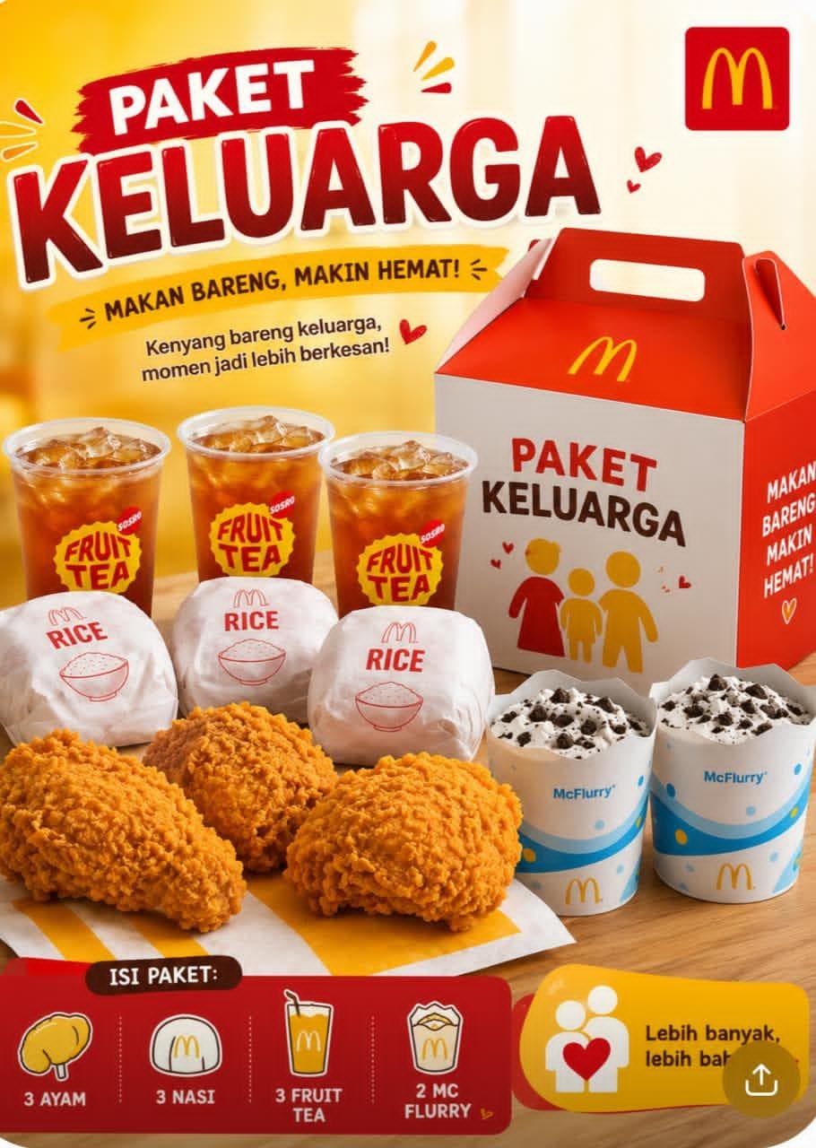 PAKET FAMILY MCD